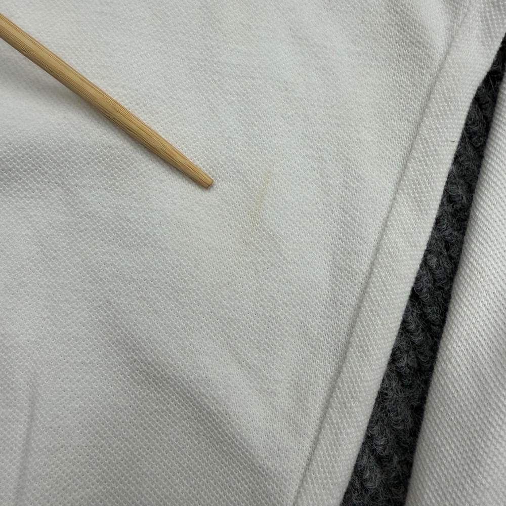 Vintage Polo Ralph Lauren Long Sleeve Polo Shirt  Mens XL White Pony Logo Cotton - Picture 8 of 10